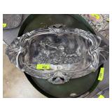 ATQ ART NOUVEAU WMF SILVERPLATE TRAY HOUND & STAG
