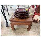 CHINESE PLANTER STAND & OTHER STANDS