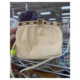 VINTAGE WALTER KATTEN CLUTCH PURSE W TIGERS EYE