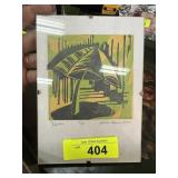 SIGNED NUMBERED PRINT HAVEN HERRIN 6/10 SHELTER