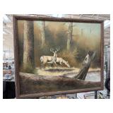 ORIGINAL OIL PAINTING JOE MICHELET LISTED