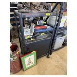 ROLLING AV / UTILITY CART W CABINET