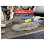 VINTAGE POSSIBLY ANTIQUE IRRON DUCK BOOT SCRAPER