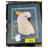 PAUL ROSS BIRD PRINT SIGNED