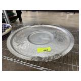 VINTAGE ALUMINUM LAZY SUSAN