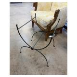 VINTAGE MID CENTURY METAL LOG HOLDER