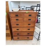 UPRIGHT CHEST OF DRAWERS DRESSER BENT WOOD