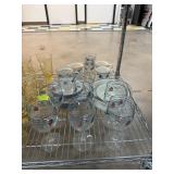 LOT OF LENOX POPPIES DISHES / GLASSWARE LOT OF LENOX POPPIES DISHES / GLASSWARE