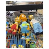 3PC THE SIMPSONS DOLLS 3PC THE SIMPSONS DOLLS