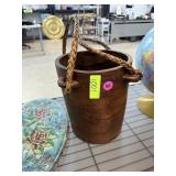 WOOD HANDLED BUCKET WOOD HANDLED BUCKET