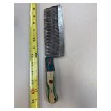 DAMASCUS STEEL CLEAVER DAMASCUS STEEL CLEAVER