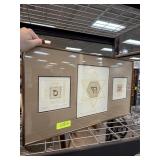 SIGNED JUDAICA PRINTS MEL FLECK NICELY FRAMED SIGNED JUDAICA PRINTS MEL FLECK NICELY FRAMED