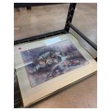 VINTAGE FRAMED PRINT VINTAGE FRAMED PRINT