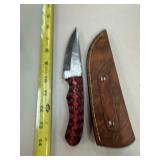 DAMASCUS STEEL FIXED BLADE KNIFE DAMASCUS STEEL FIXED BLADE KNIFE