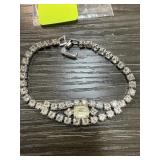 VINTAGE KRAMER DESIGNER GLASS BRACELET VINTAGE KRAMER DESIGNER GLASS BRACELET
