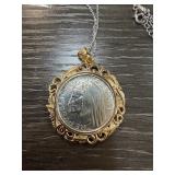 COIN PENDANT NECKLACE COIN PENDANT NECKLACE