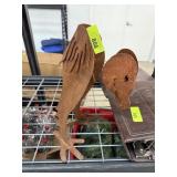 IRON GARDEN VULTURE SCULPTURE IRON GARDEN VULTURE SCULPTURE