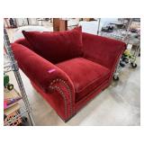 NICE LARGE RED OVERSIZED CHAIR NOTE