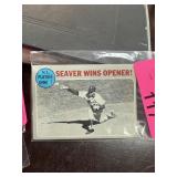1970 TOPPS TOM SEAVER WINS OPENER BASEBALL CARD