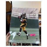 LARGE SIGNED PHOTO W COA ANTWAAN RANDLE EL