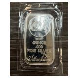 1 OZ .999 SILVER BULLION SILVER TOWNE BAR
