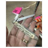 VINTAGE SCHRADE 3 BLADE POCKET KNIFE