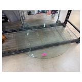 LARGE ROUND GLASS TABLE TOP