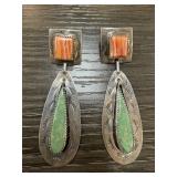 STERLING SILVER DROP EARRINGS