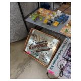 LABATT COPPER LIGHTED MIRROR NOTE