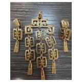 TRIFARI DESIGNER PENDANT & EARRINGS