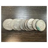 QTY 10 MIXED IKE DOLLARS