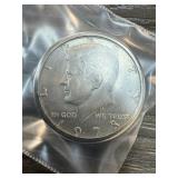 1973 JFK HALF DOLLAR / POCKET KNIFE