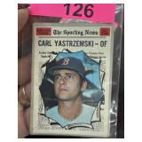 1970 TOPPS CARL YASTRZEMSKI BASEBALL CARD