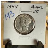 1944 MERCURY SILVER DIME 1944 MERCURY SILVER DIME
