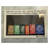 GERMANY 436-441 UNUSED WO GUM SET 934 HINDENBURG GERMANY 436-441 UNUSED WO GUM SET 934 HINDENBURG