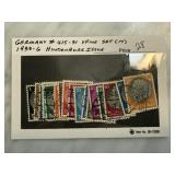 GERMANY 415-31 SET 1933-6 HINDENBURG ISSUE GERMANY 415-31 SET 1933-6 HINDENBURG ISSUE