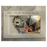200 MIXED OLD NEW ZEALAND STAMP 200 MIXED OLD NEW ZEALAND STAMP