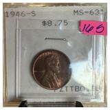 1946-S WHEAT PENNY CENT HIGH GRADE 1946-S WHEAT PENNY CENT HIGH GRADE