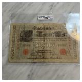 1910 GERMANY 1000 MARK LARGE NOTE 1910 GERMANY 1000 MARK LARGE NOTE