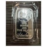 1 OZ .999 SILVER BULLION BAR SILVERTOWNE 1 OZ .999 SILVER BULLION BAR SILVERTOWNE
