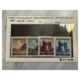 CZECH MINT OG SET 1941 WWII ISSUE STAMP SET CZECH MINT OG SET 1941 WWII ISSUE STAMP SET