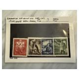 CROATIA 1944 WWII SEMI POSTAL ISSUE CROATIA 1944 WWII SEMI POSTAL ISSUE