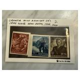CROATIA MINT OG SET 1944 WWII SEMI POSTAL ISSUE CROATIA MINT OG SET 1944 WWII SEMI POSTAL ISSUE