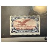 MEXICO C2 MINT LH 1927 2ND AIRMAIL ISSUE STAMP MEXICO C2 MINT LH 1927 2ND AIRMAIL ISSUE STAMP