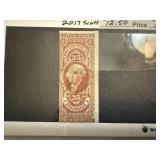 R46A SCARCE IMPERF 1ST ISSUE SOUND REV STAMP R46A SCARCE IMPERF 1ST ISSUE SOUND REV STAMP