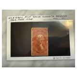 R82C SOUND SCARCE REVENUE STAMP 1862 1ST ISS R82C SOUND SCARCE REVENUE STAMP 1862 1ST ISS