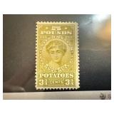 1935 UNUSED SCARCE 1ST POTATO REVENUE TAX STAMP 1935 UNUSED SCARCE 1ST POTATO REVENUE TAX STAMP