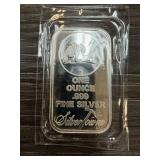 1 OZ .999 SILVER BULLION BAR SILVERTOWNE 1 OZ .999 SILVER BULLION BAR SILVERTOWNE