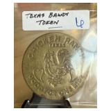 VTG TEXAS CHICKEN RANCH BAWDY BROTHEL TOKEN VTG TEXAS CHICKEN RANCH BAWDY BROTHEL TOKEN