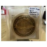 9/11 24K GOLD PLATE PROOF COMMEMORATIVE 9/11 24K GOLD PLATE PROOF COMMEMORATIVE